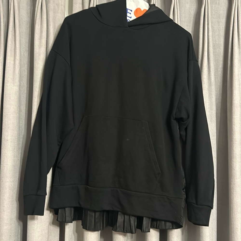 Zara pleated sweater top